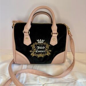 Juicy Couture Black and Tan Women's Bag